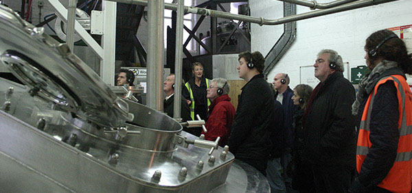Brewery tour - brewhouse