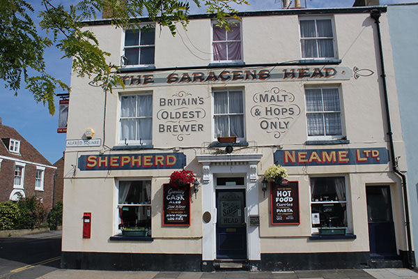 Saracens Head Deal Exterior