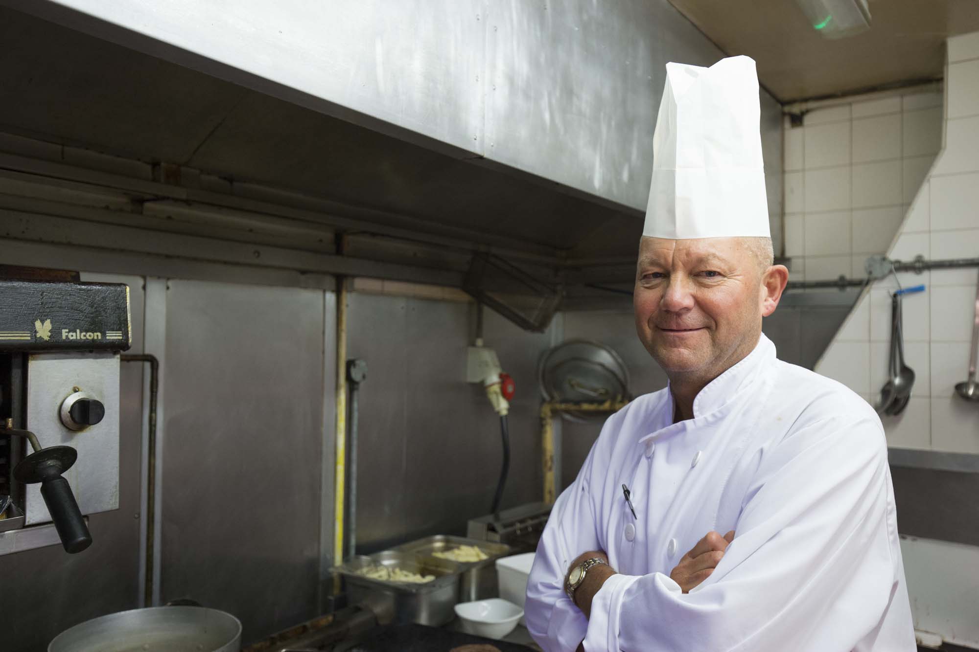 Chef at the Green Man Chef at the Green Man
