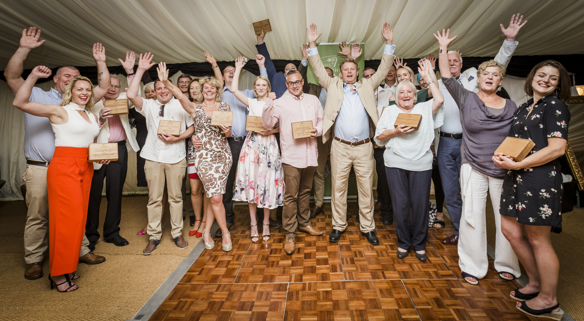 The winners of the Shepherd Neame pub awards 2018