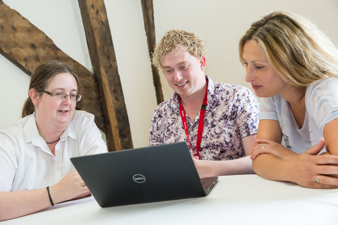 Shepherd Neame Training Manager Angela Barlow and Apprentice Scott Wiggins