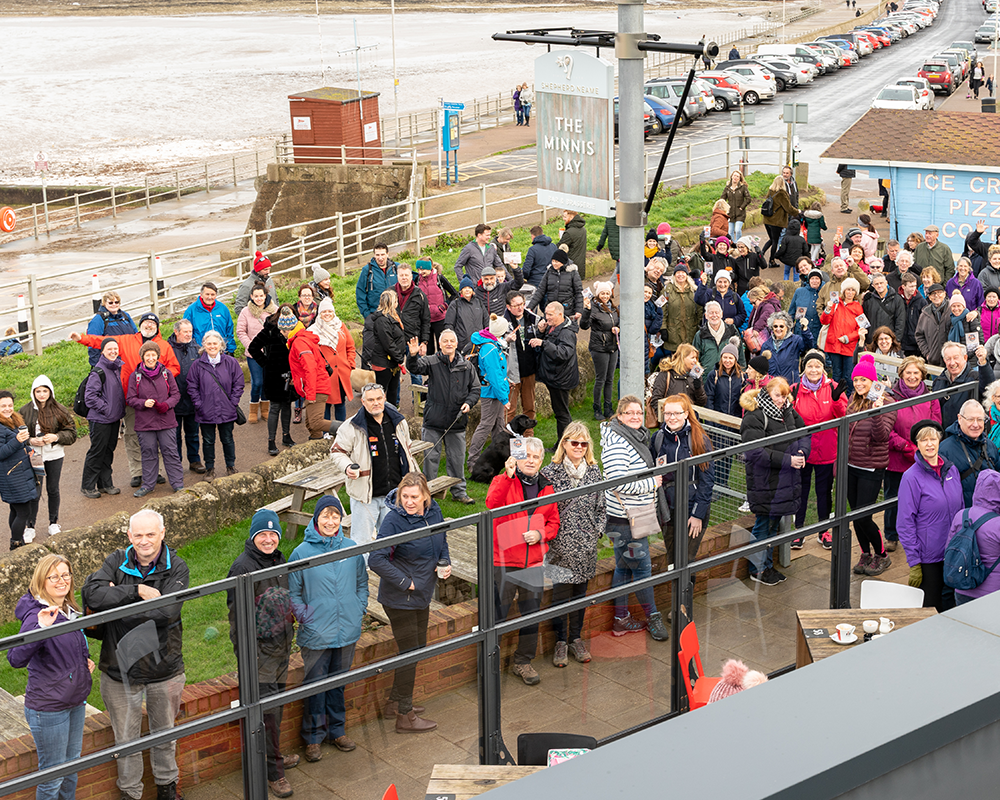 Shepherd Neame Pub Walk Group of Ramblers