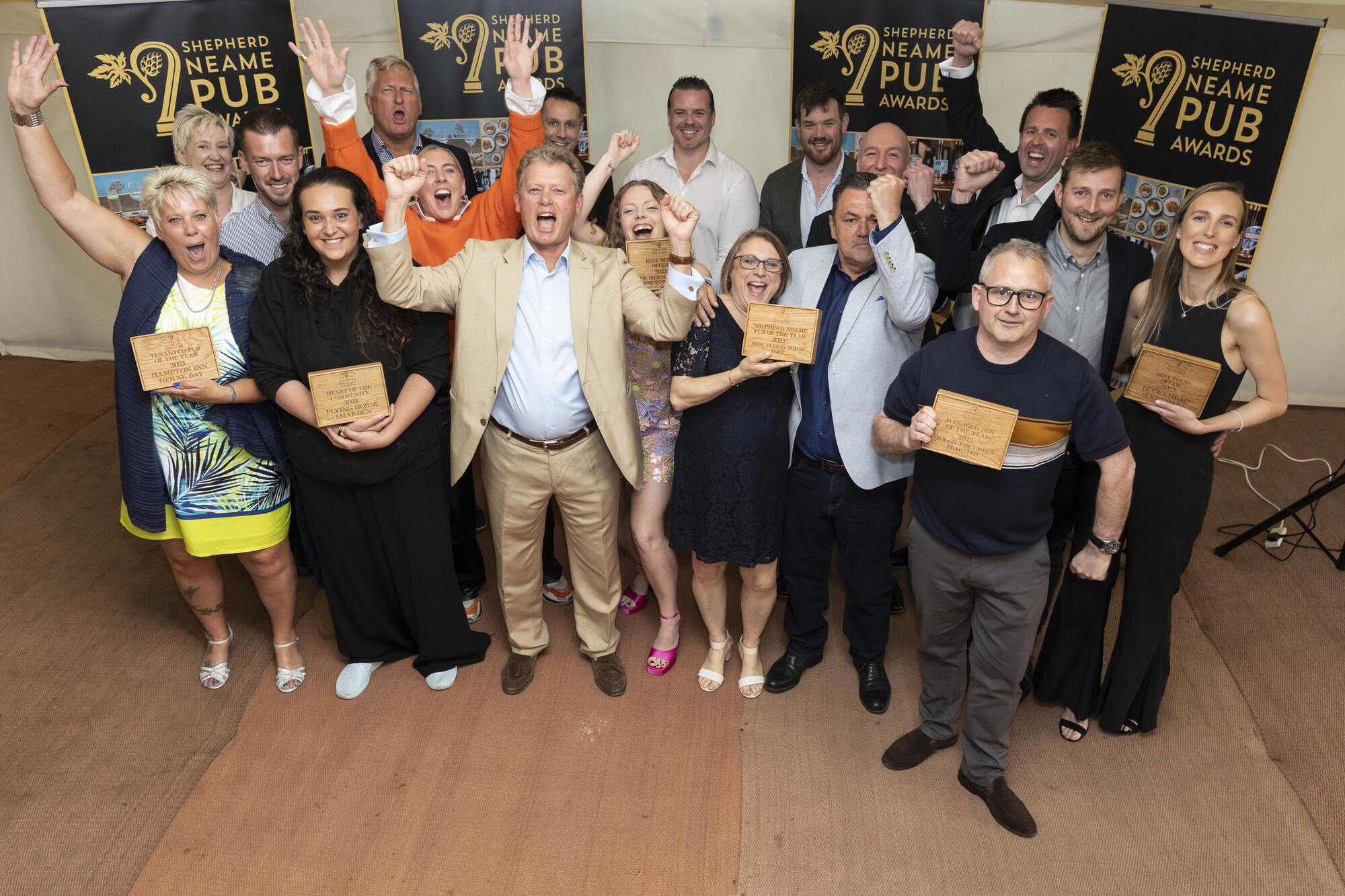 Shepherd Neame pub awards 2023