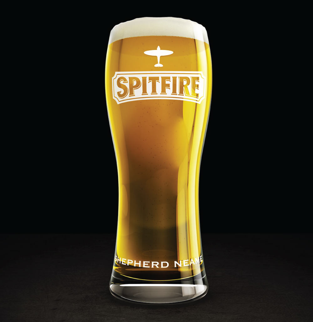 A Pint of Spitfire Gold