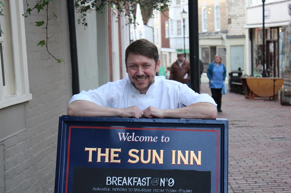 Alistair Lycett Head chef at The Sun Inn Faversham 2