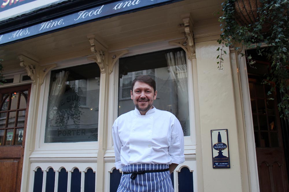 Alistair Lycett Head chef at The Sun Inn Faversham 1