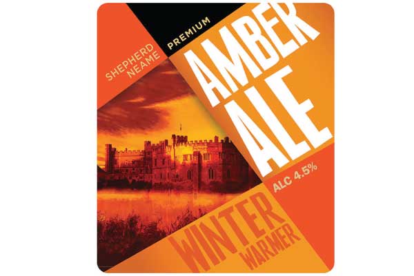 Amber Ale pump clip