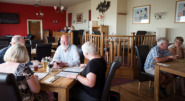 Belle Vue Tavern Ramsgate Interior Dining