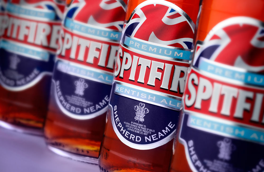Bottles of Spitfire