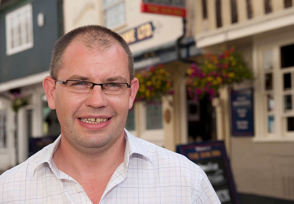 Brendan McBride - Manager of The Sun, Faversham