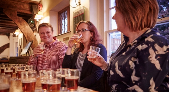 Evening Tour and Ale Samplers’ Supper at Shepherd Neame