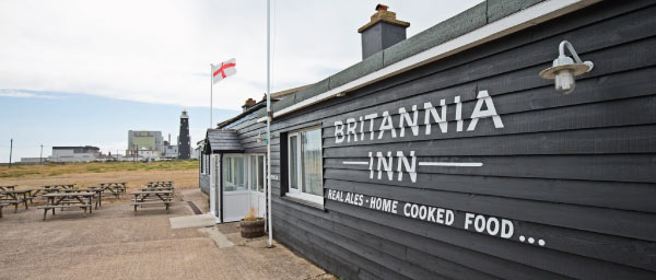 Britannia Inn Dungeness Exterior