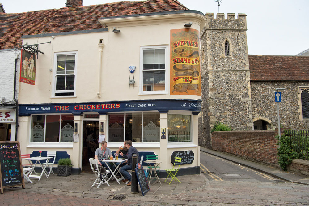 Cricketers Canterbury Exterior