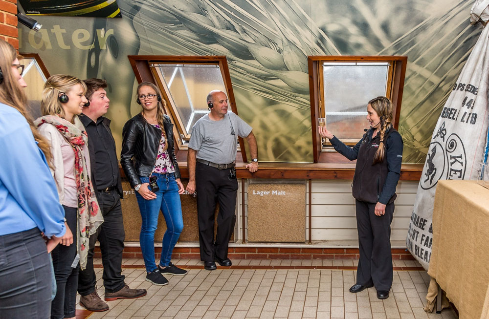 Enjoy a tour of Shepherd Neame brewery