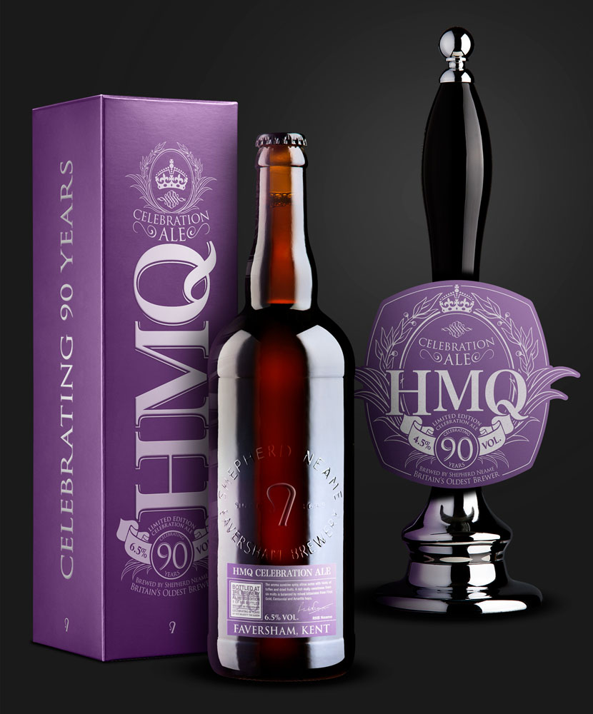 HMQ Celebration Ale - Box Bottle & Pump Clip