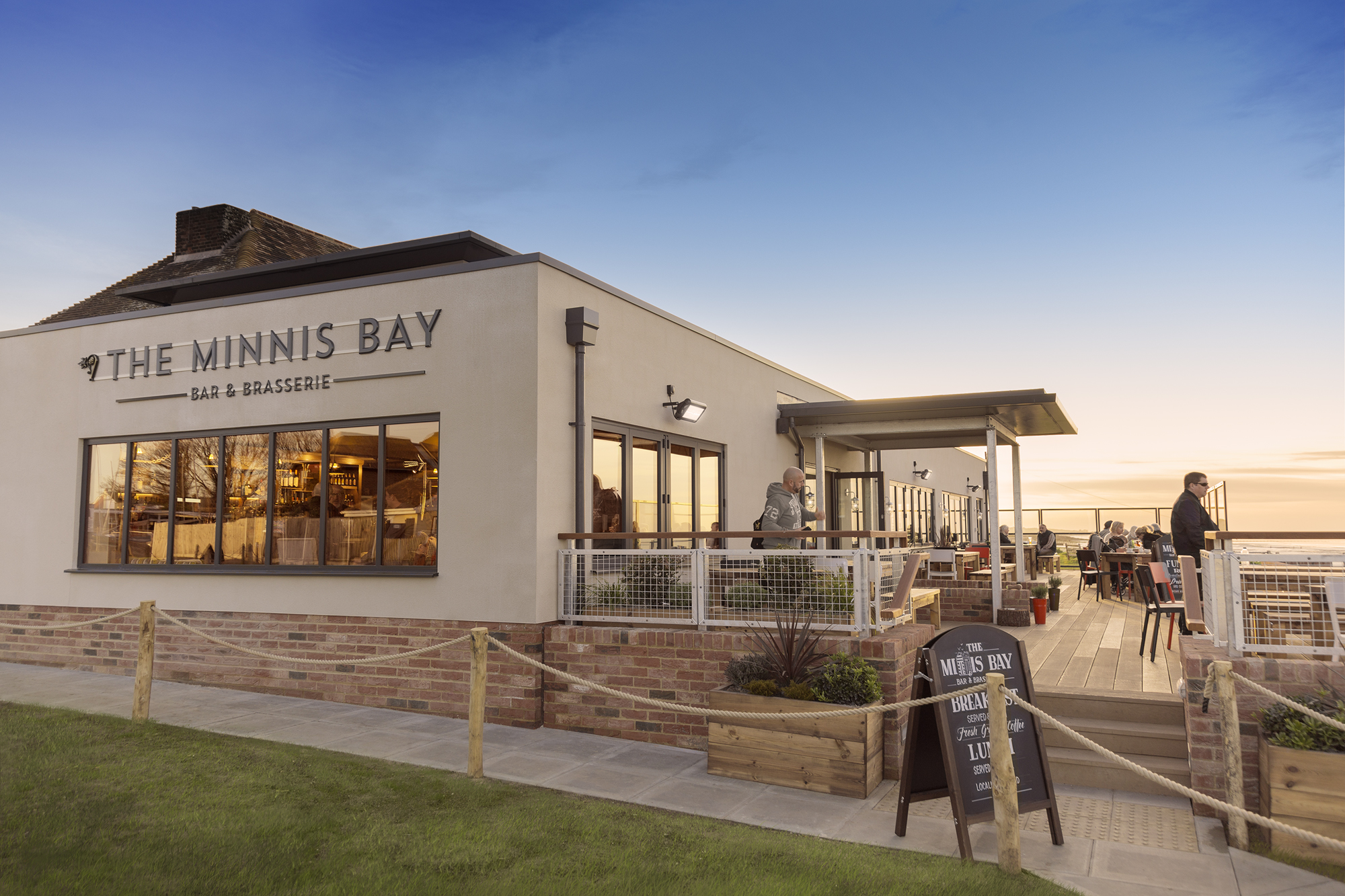 The new-look Minnis Bay Bar and Brasserie