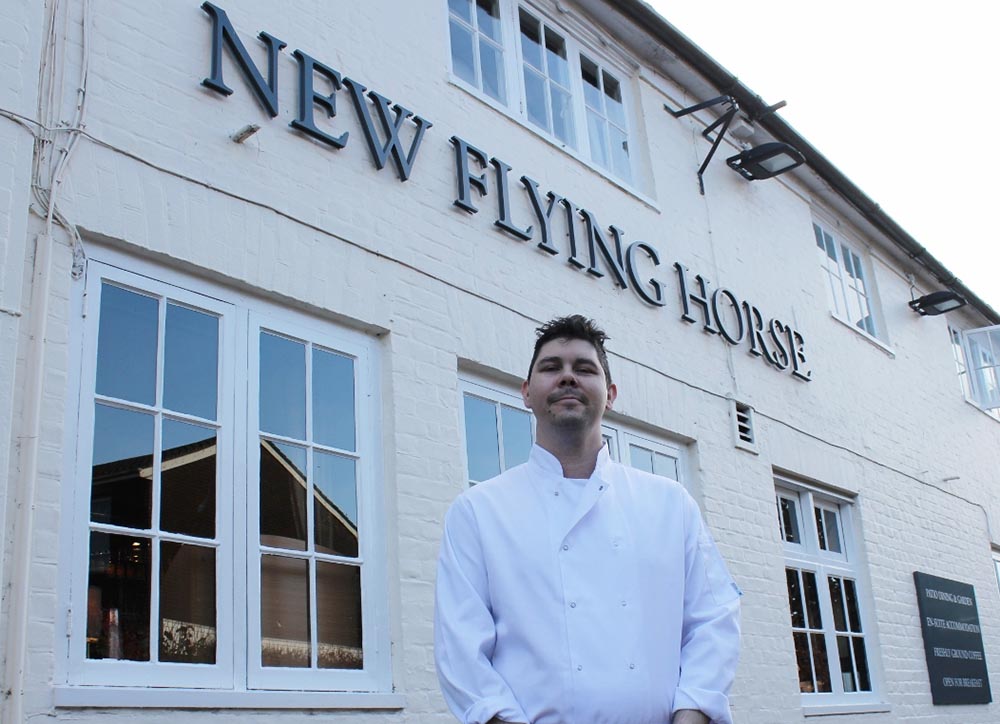 New Flying Horse Wye Head chef Tony Smith