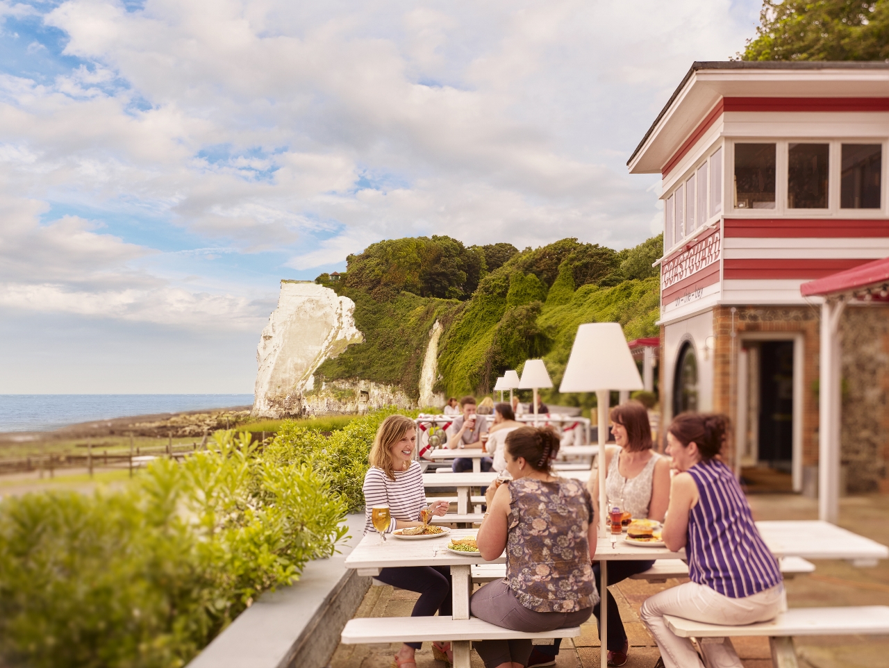 Seaside pub restaurant The Coastguard in St Margaret's Bay underwent a £250,000 makeover in 2016