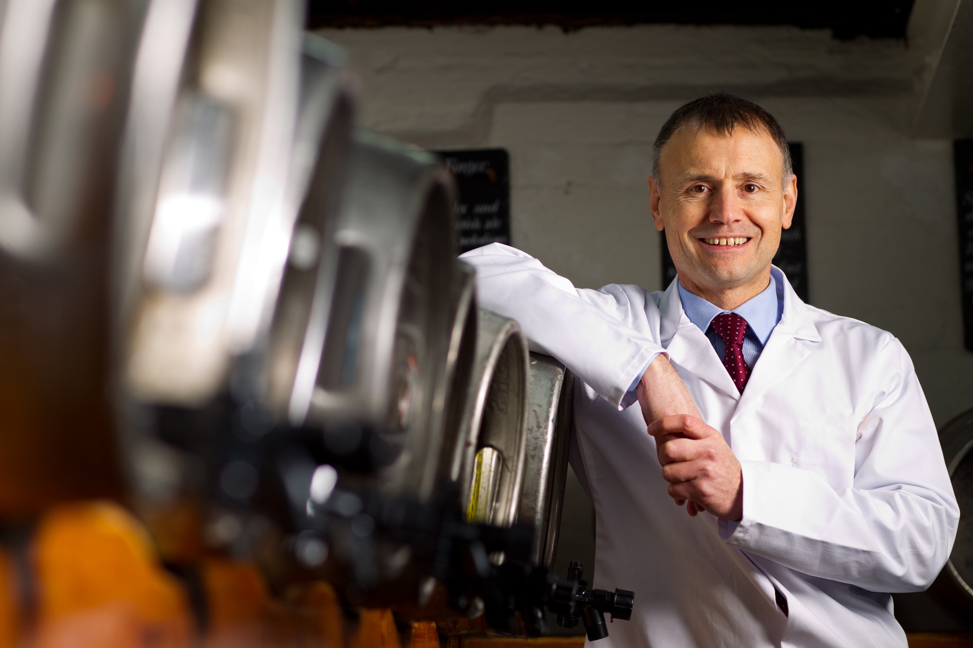 Head Brewer, Richard Frost