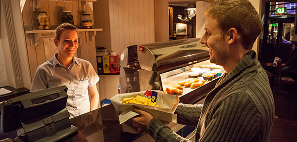 Spanish Galleon Greenwich Food Counter