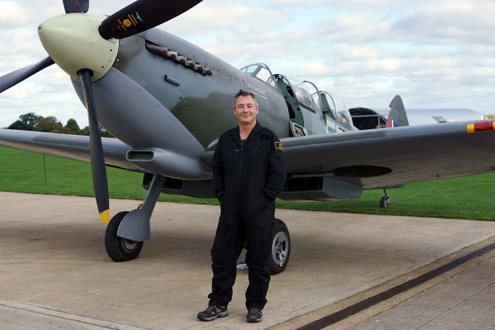 Spitfire Ale drinker Gary Rose from Rochford, Essex