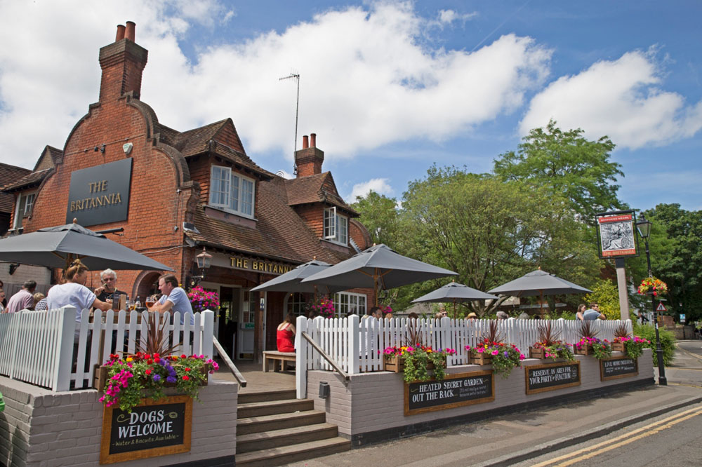 The Britannia Guildford Exterior