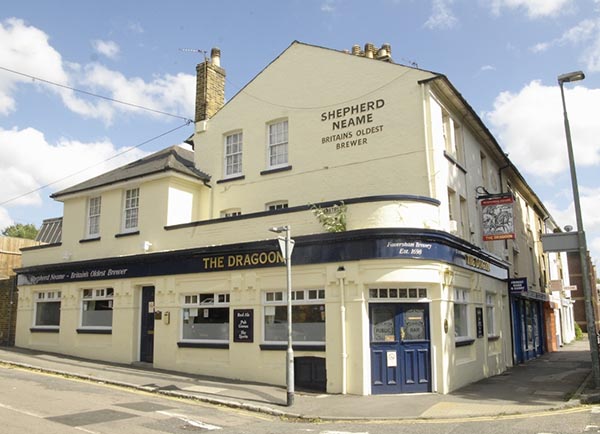 The Dragoon Maidstone Exterior