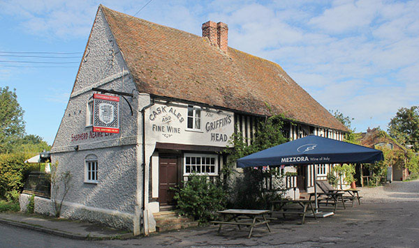 The Griffin's Head Chillenden Exterior