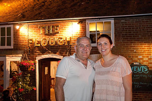 The Plough Upper Dicker At Night