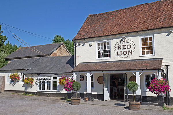 The Red Lion Chelwood Gate Exterior