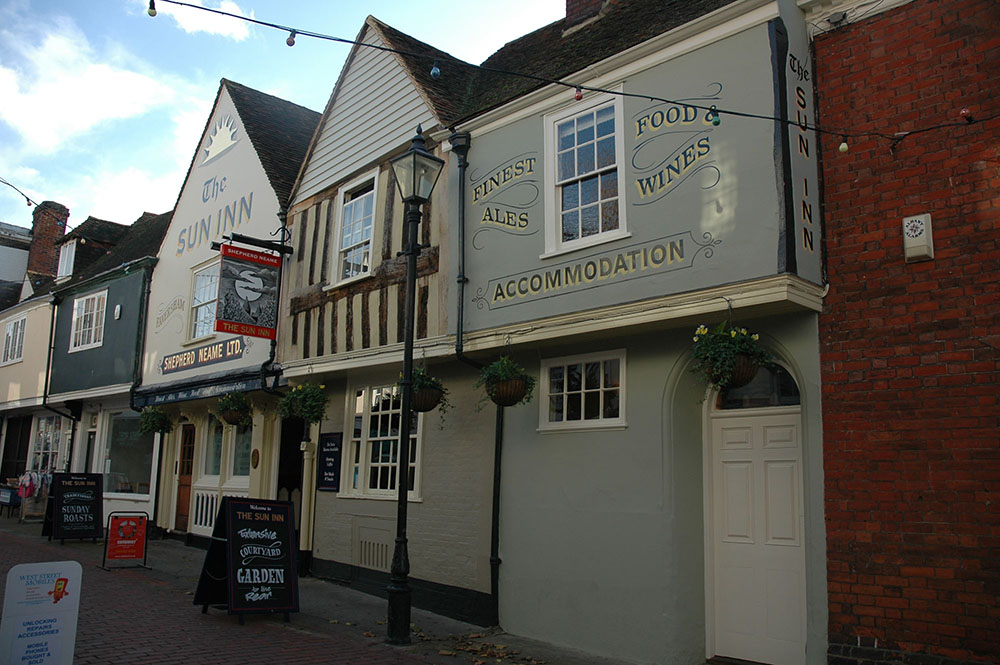 The Sun Inn Faversham Exterior