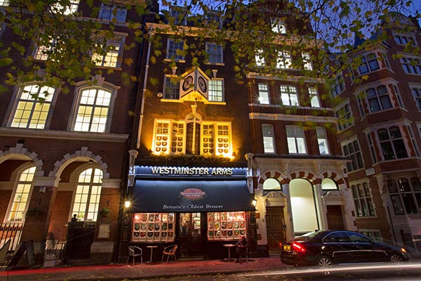 The Westminster Arms London Exterior
