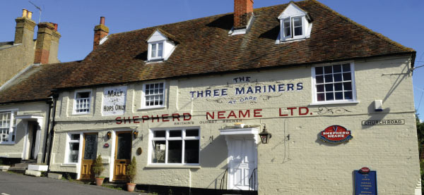 Three Mariners Oare Exterior