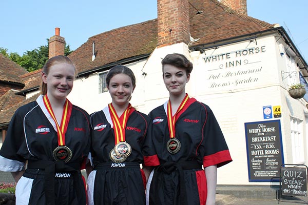 White Horse Boughton - Natasha, Layla and Emily Birks