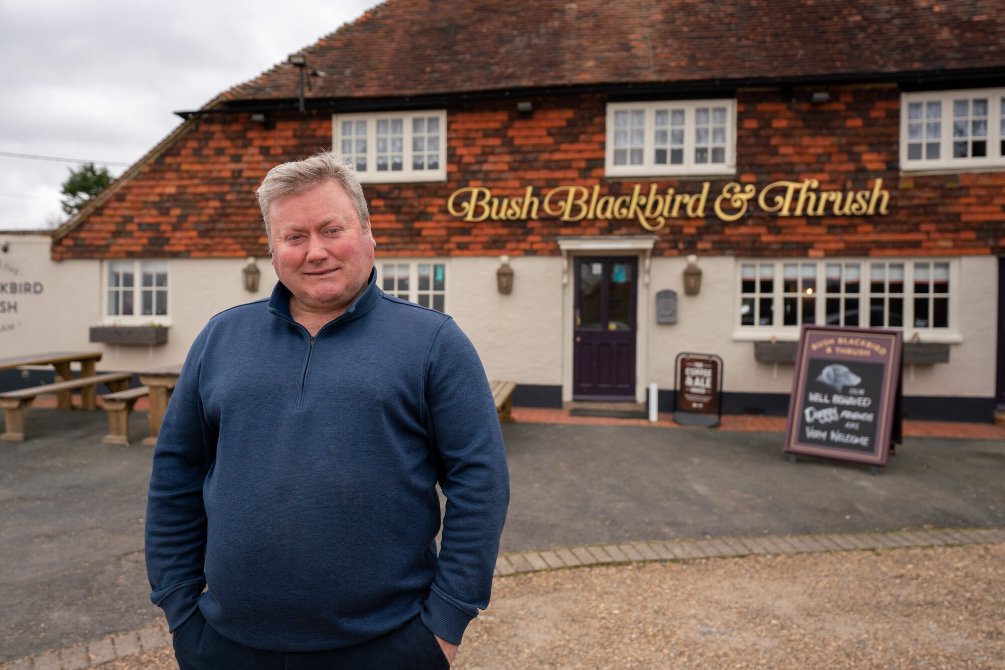 Bush Blackbird and Thrust licensee John Fox