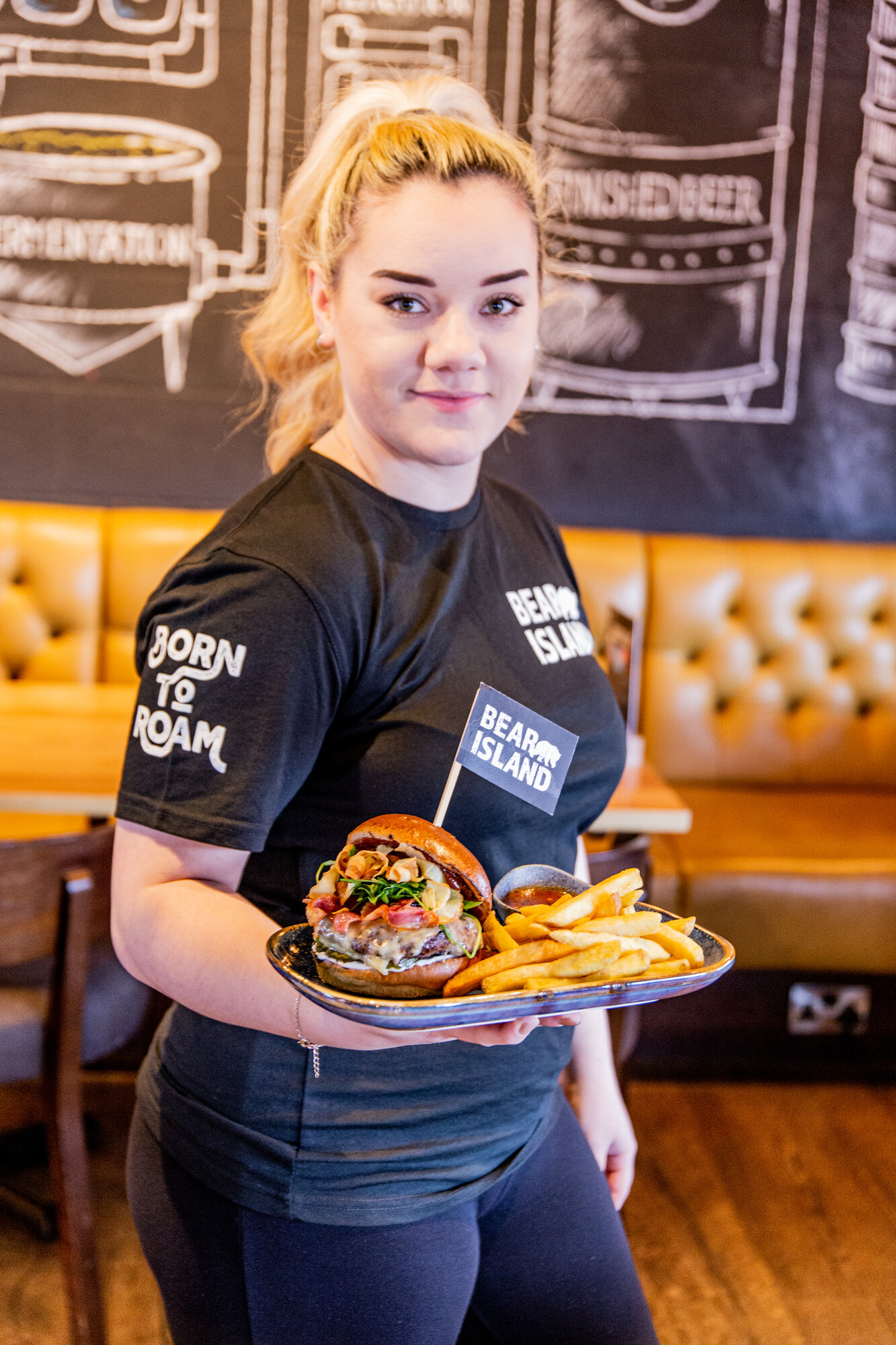 Bear Island BBQ Burger