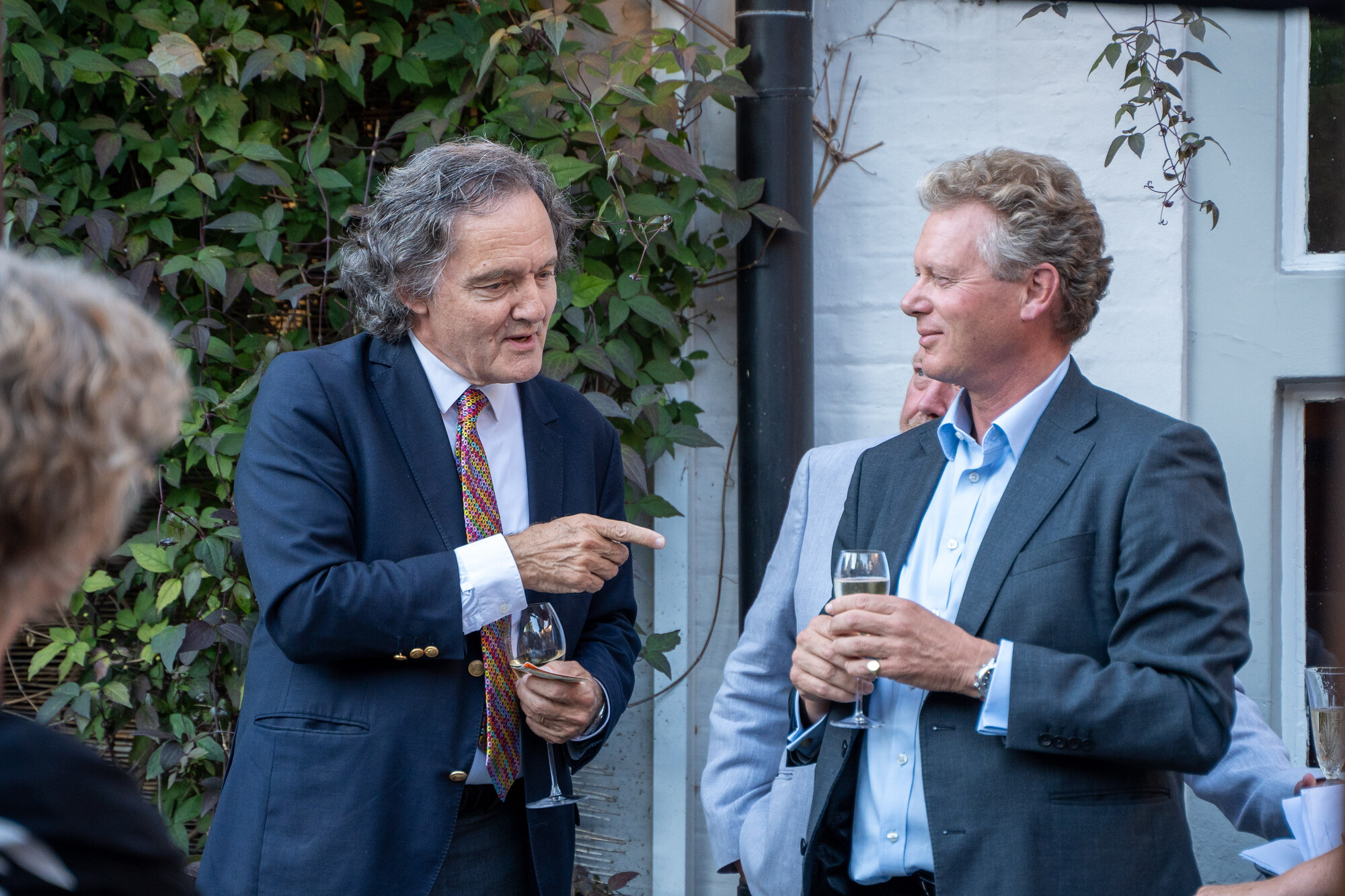 Pierre Emmanuel Taittinger and Jonathan Neame