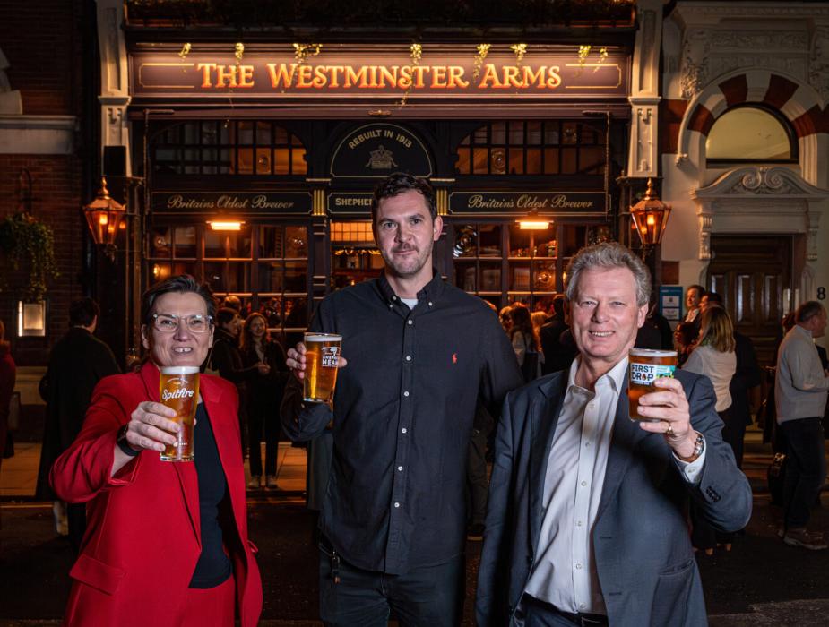 The official reopening of the Westminster Arms